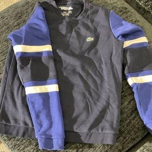 Lacoste Sport Navy Blue sweatshirt Sz:12